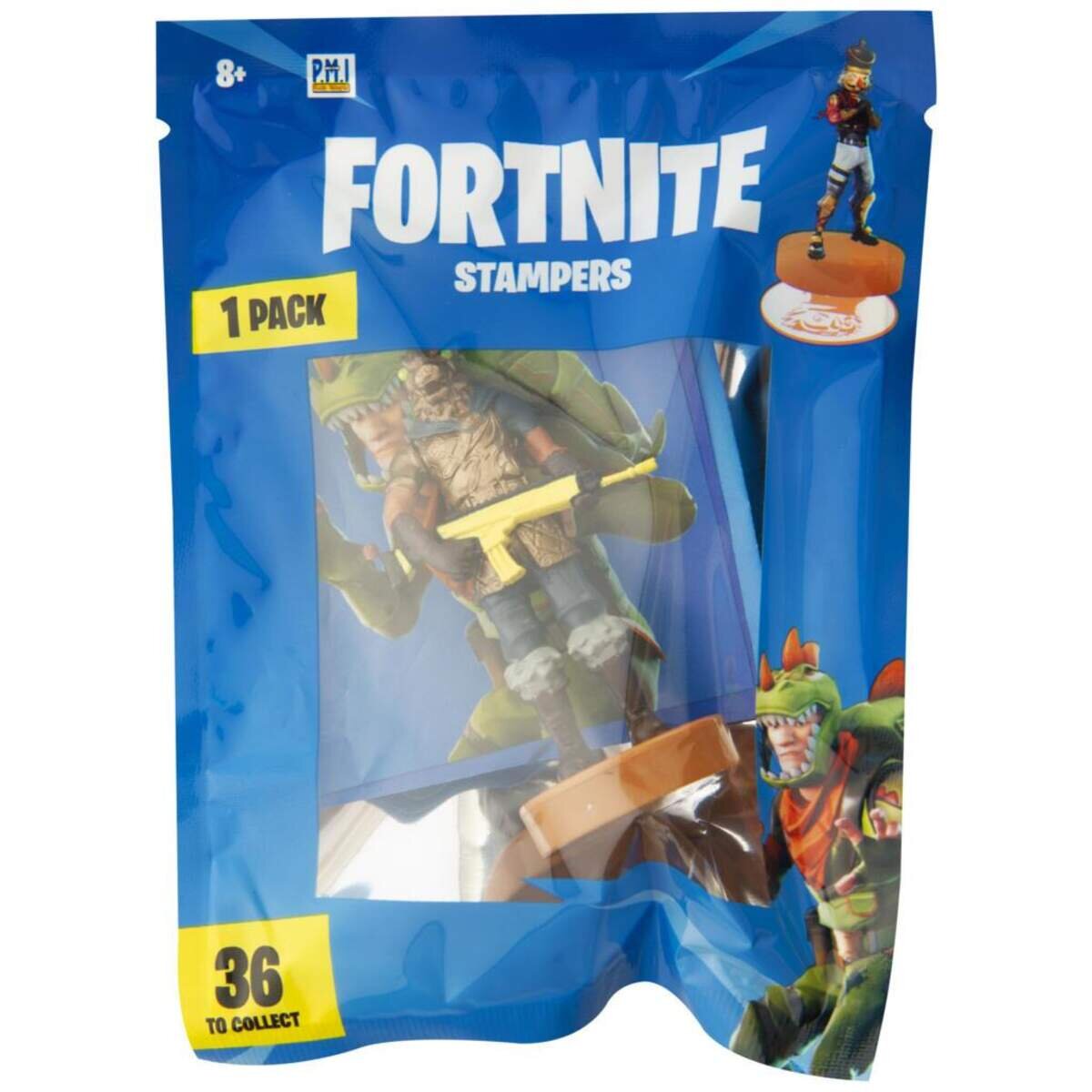Sambro Fortnite 3D Sammelfiguren mit Stempel, Serie 2, 1 Stück, sortiert