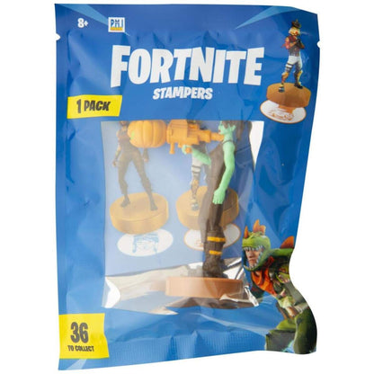 Sambro Fortnite 3D Sammelfiguren mit Stempel, Serie 2, 1 Stück, sortiert