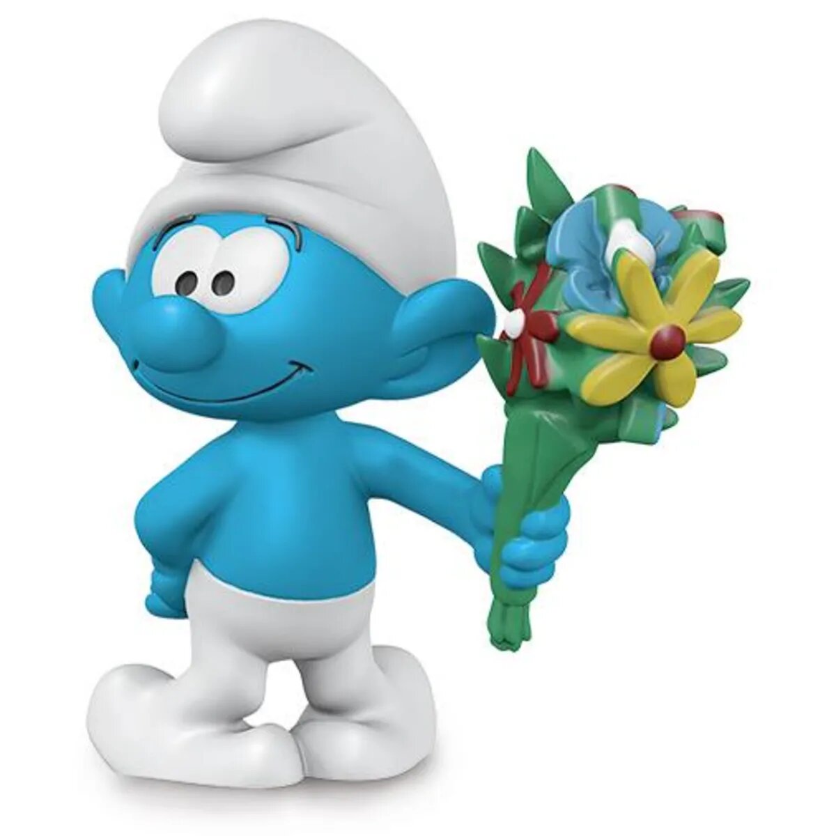 Schleich® 20798 Schlumpf mit Blumenstrauß