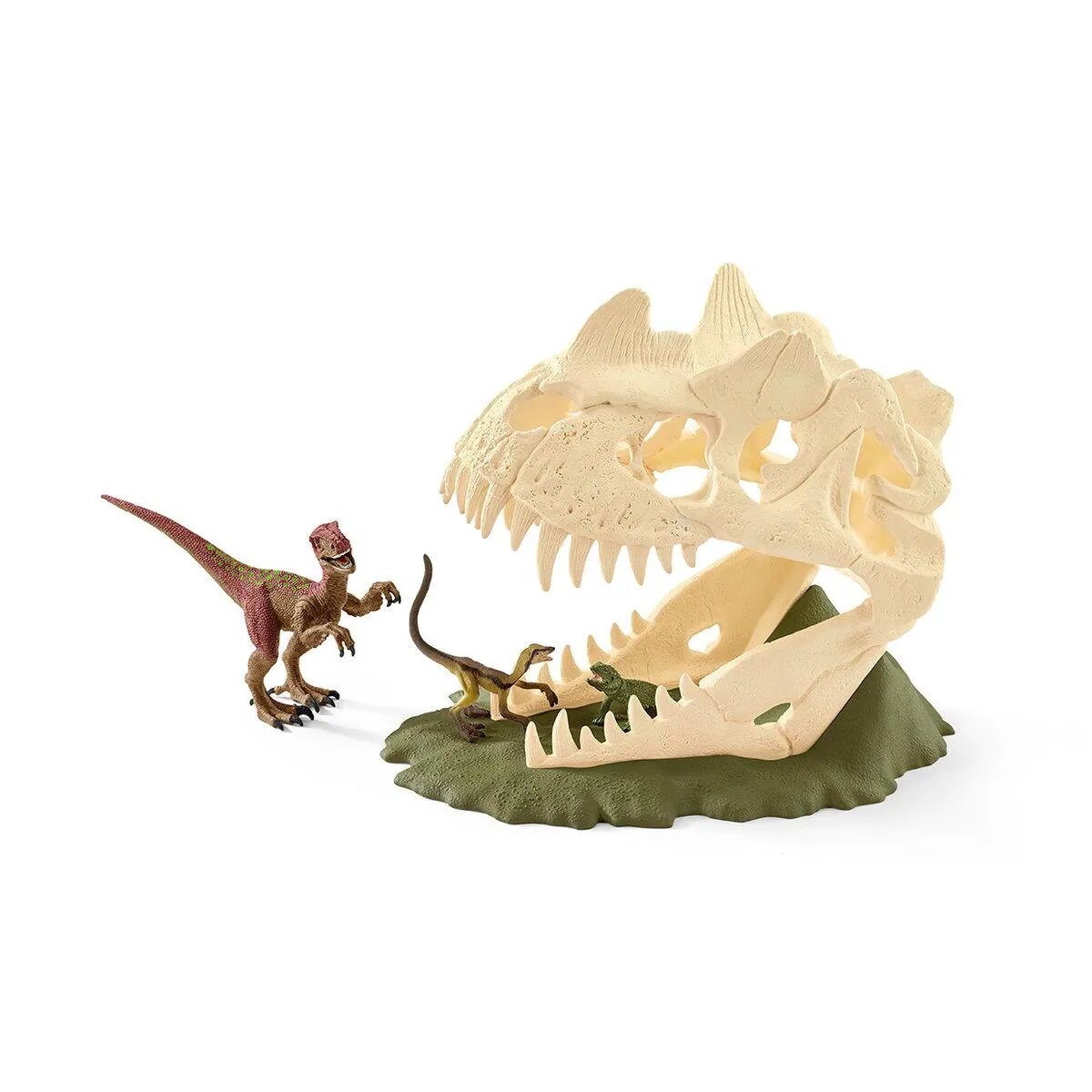 Schleich® 42348 Große Schädelfalle mit Velociraptor