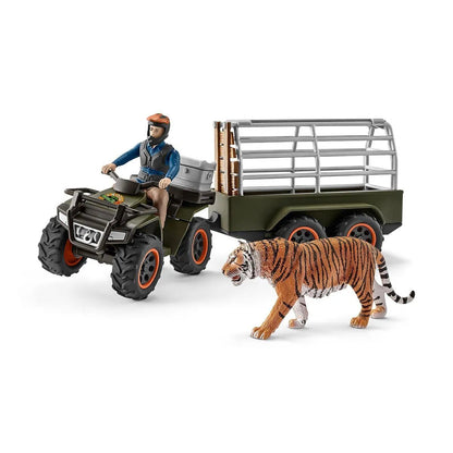Schleich® 42351 Quad mit Anhänger und Ranger