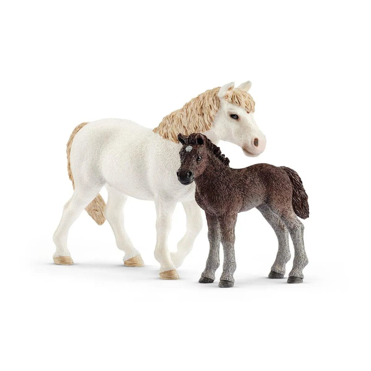 Schleich® 42423 Pony Stute und Fohlen