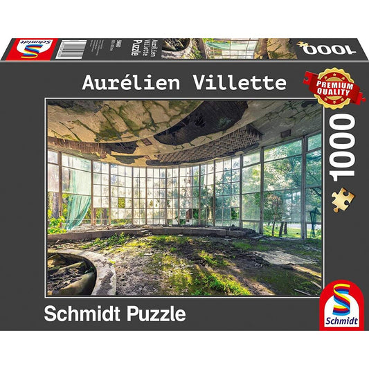 Schmidt Spiele Puzzle - Aurelien Villette, Altes Café in Abchasien, 1.000 Teile