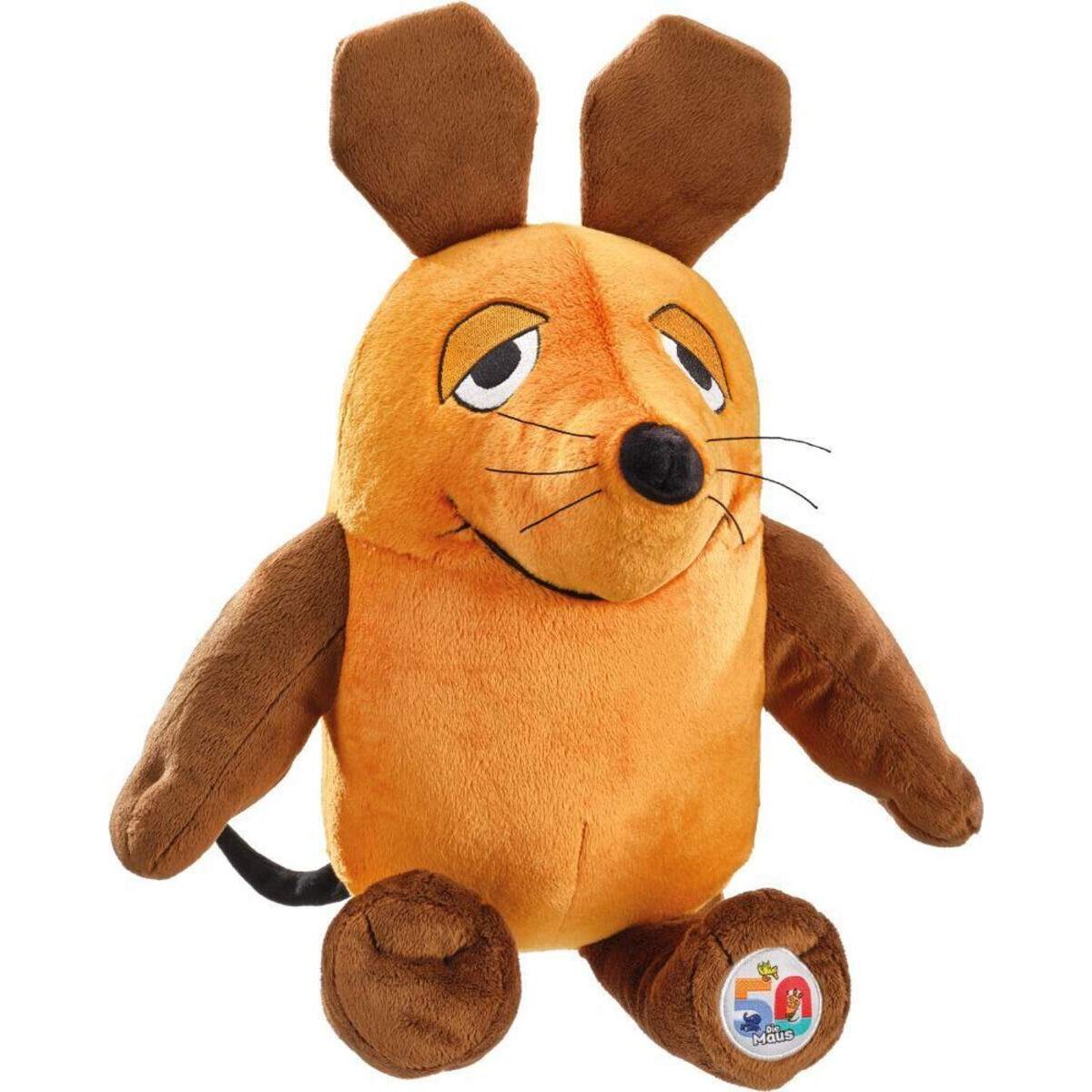 Schmidt Spiele Plüsch Die Sendung mit der Maus Plüsch Maus, 35 cm, Jubiläumsedition