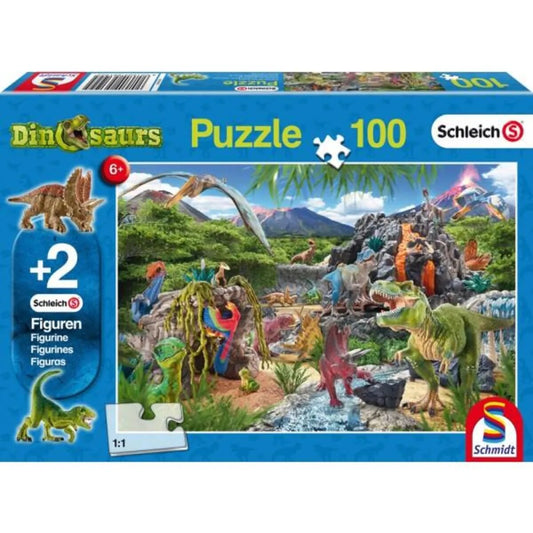 Schmidt Spiele Puzzle - Dinosaurs Puzzle Im Reich der Dinosaurier