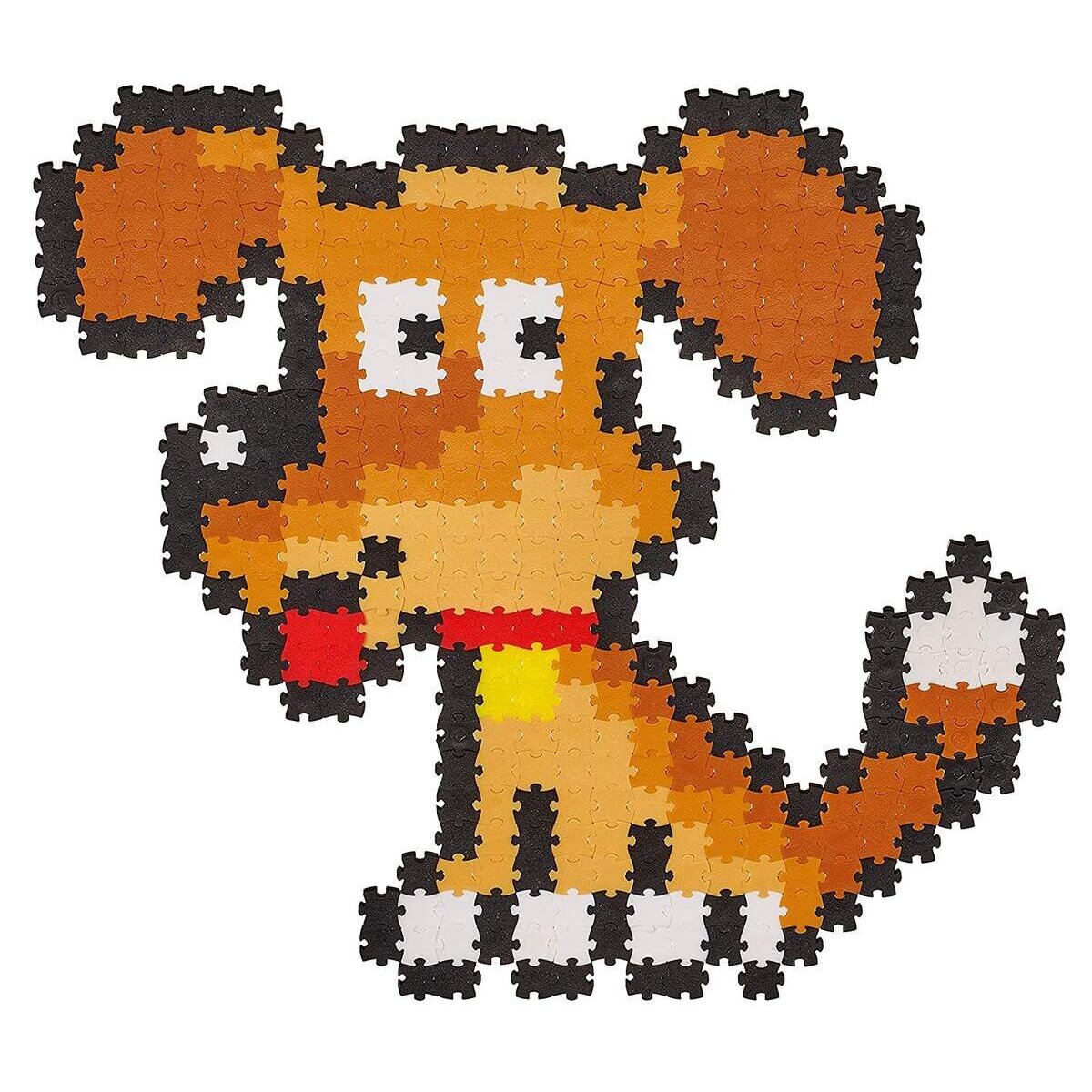 Schmidt Spiele Puzzle - Jixels Hund, 350 Teile, 1 Motiv mit Designvorlage