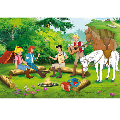 Schmidt Spiele Puzzle - mit Turnbeutel Bibi und Tina 100 Teile