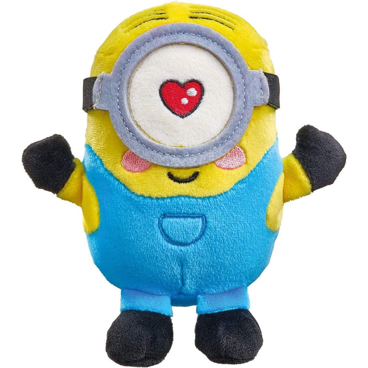 Schmidt Spiele Plüsch Dreamworks Minions, Stuart, verliebt, 15 cm