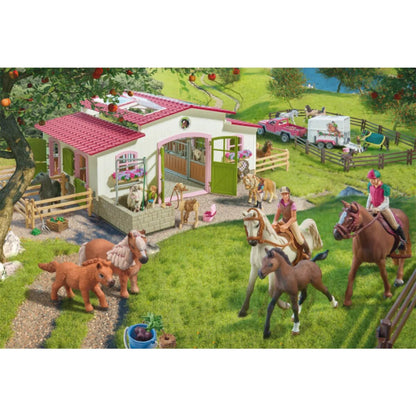 Schmidt Spiele Puzzle - Schleich® Horse Club Ausritt ins Grüne, 100 Teile + 2 Figuren