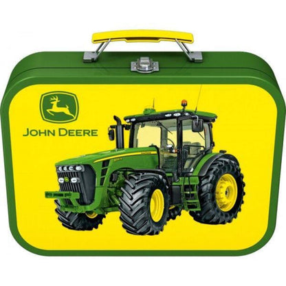 Schmidt Spiele Puzzle - PuzzleBox im Metallkoffer John Deere, 4 Puzzle