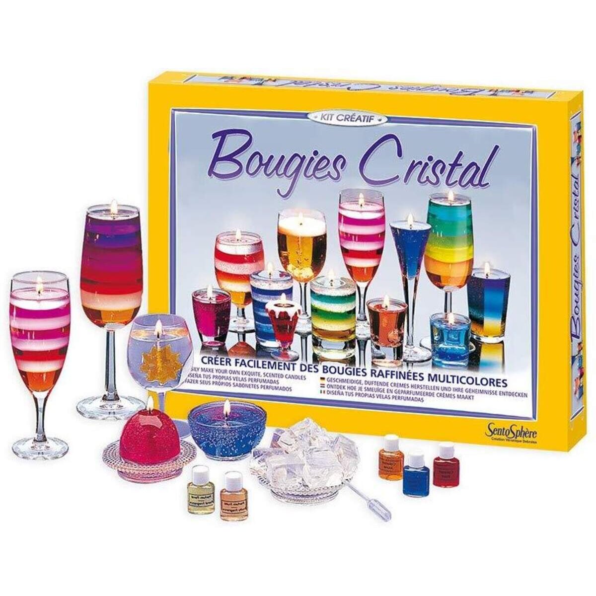Sentosphere Kreativ Kit - Kristallkerzen