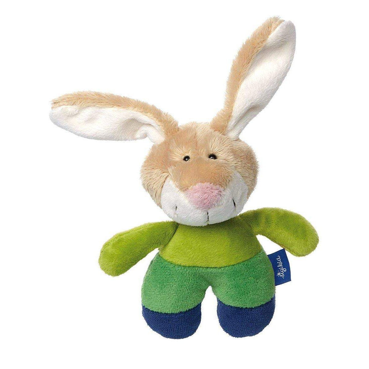 Sigikid Blue Collection Greifling Hase, grün