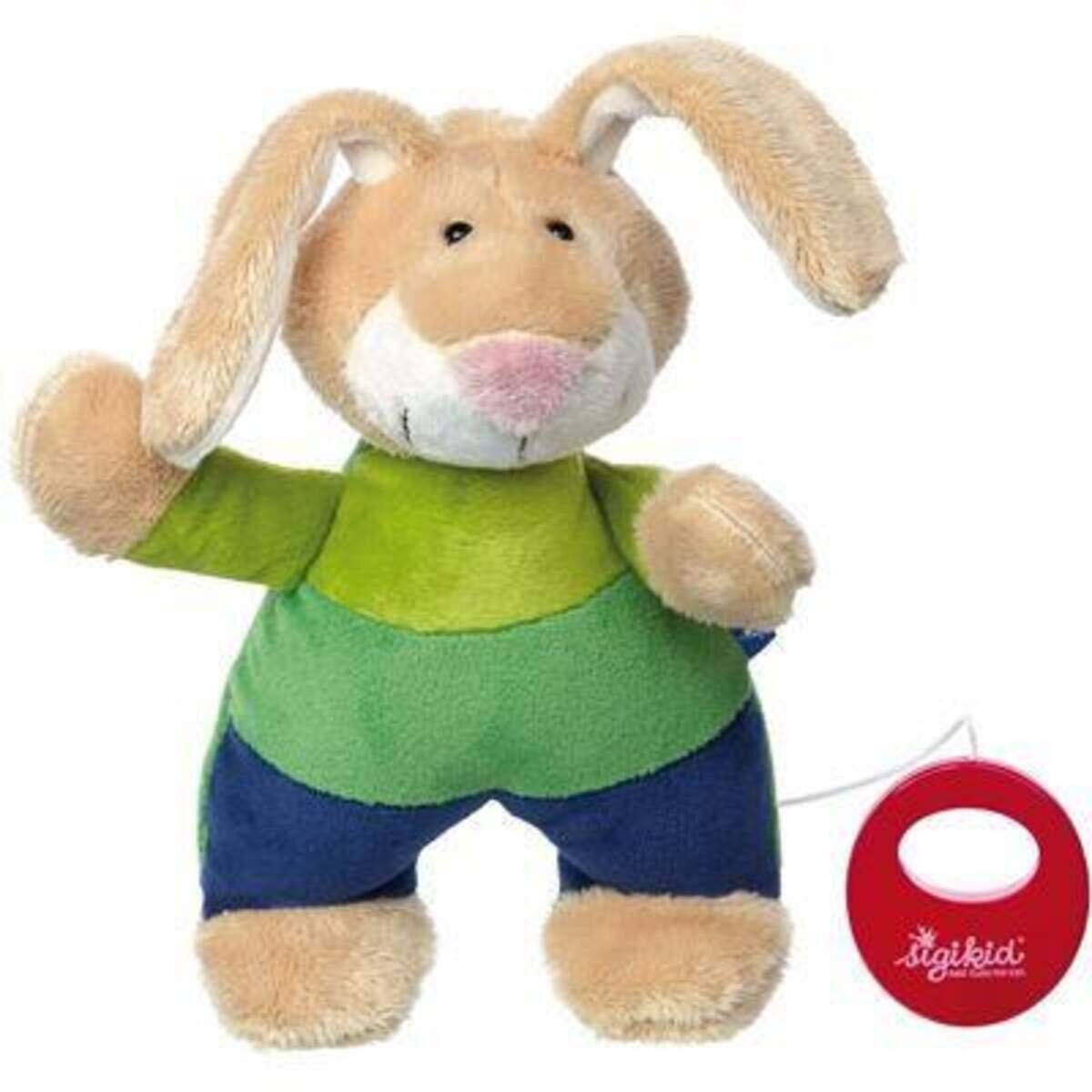Sigikid Blue Collection Spieluhr Hase, grün
