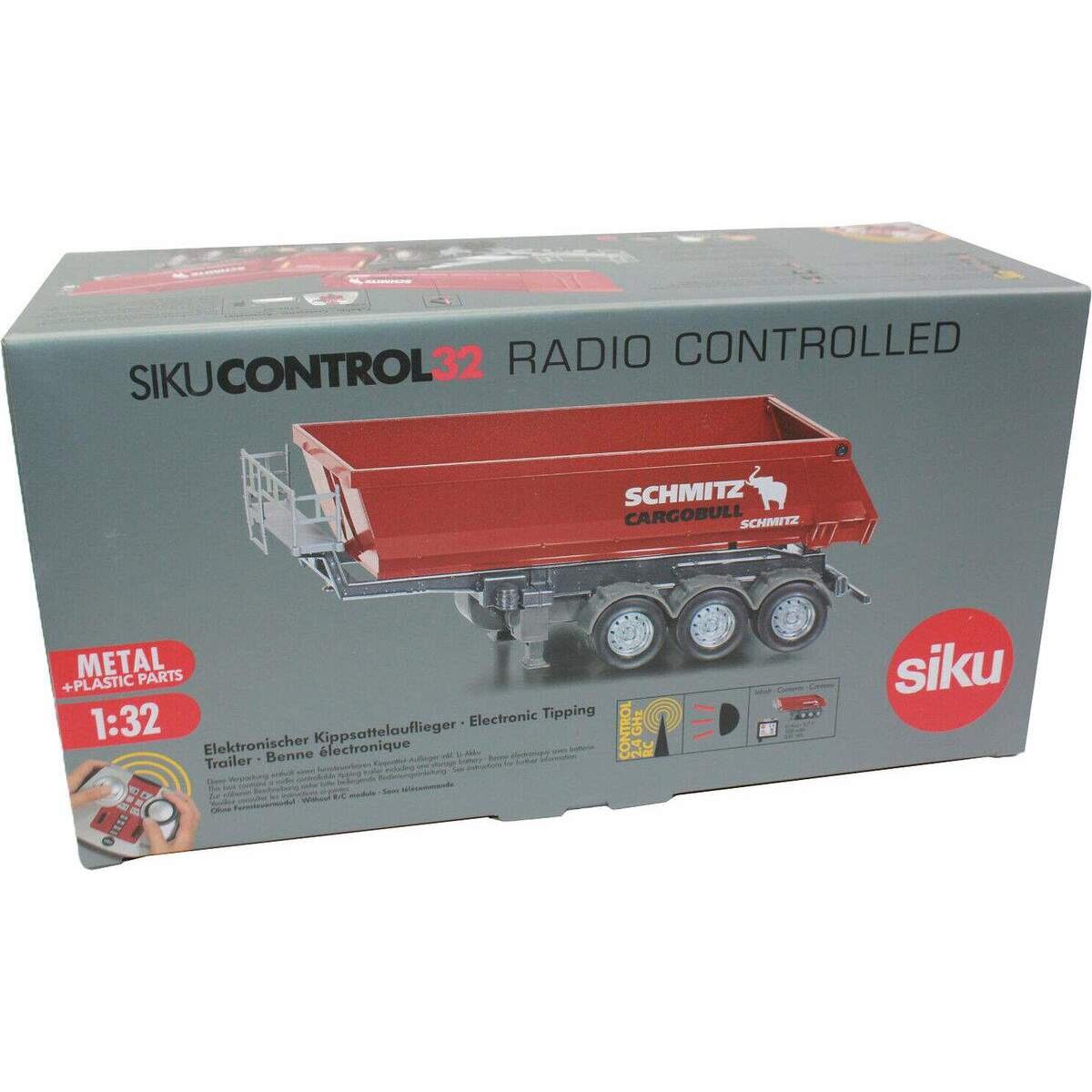 SIKU 6727 RC-Kippsattelauflieger