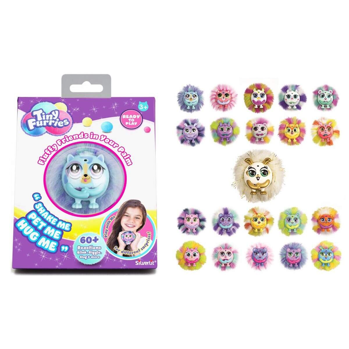 Silverlit Tiny Furries Figuren, 1 Stück, sortiert