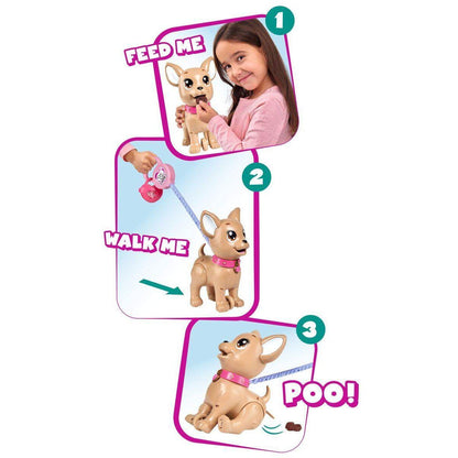 Simba Chi Chi Love Poo Poo Puppy Hund mit Knete
