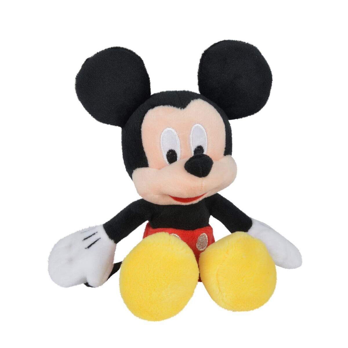 Simba Disney Mickey Maus Plüschfiguren, 1 Stück, 4-fach sortiert