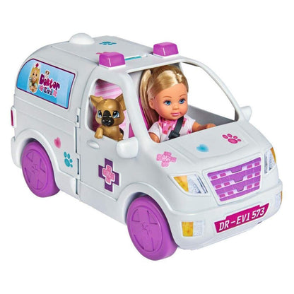 Simba Evi Love Doktor mit Tierarztmobil