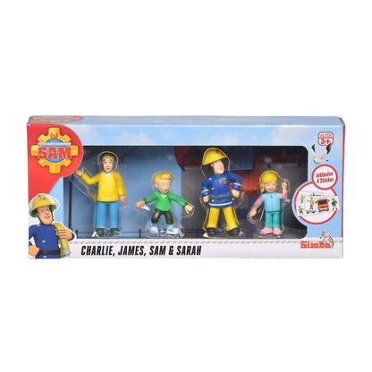 Simba Feuerwehrmann Sam Sammelfiguren Serie 1, 4 Figuren