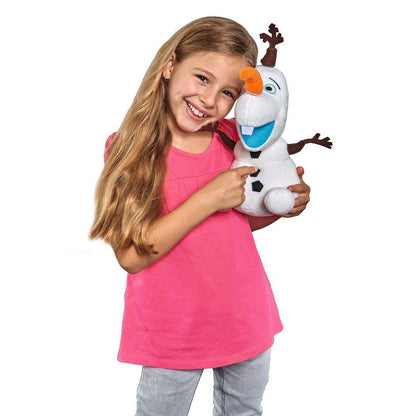 Simba Disney Frozen 2 Activity Plüsch Olaf sprechend, 30 cm