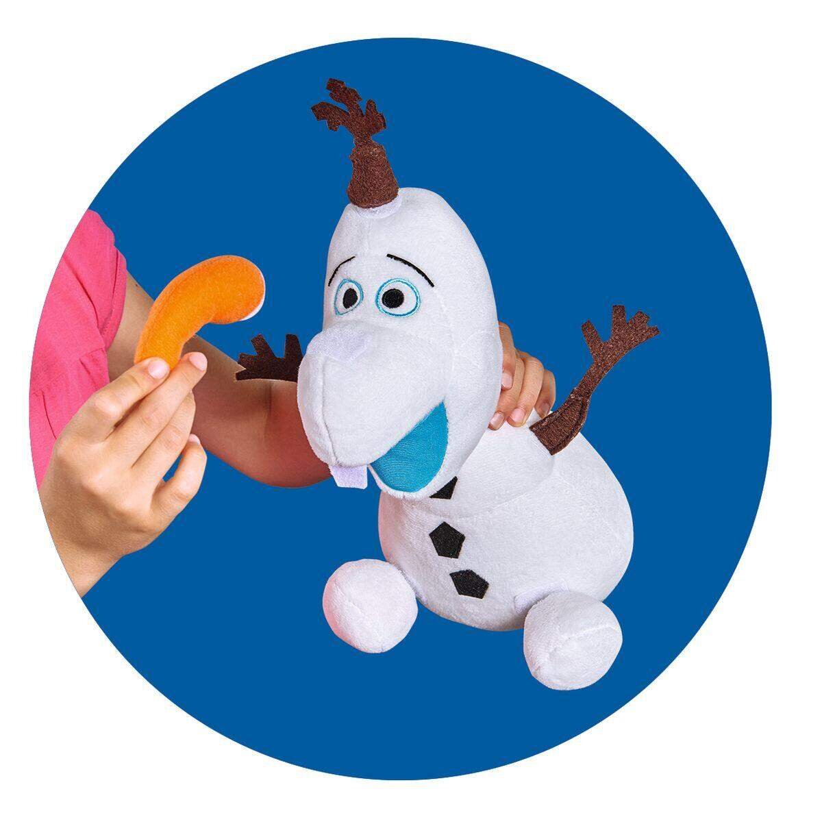 Simba Disney Frozen 2 Activity Plüsch Olaf sprechend, 30 cm