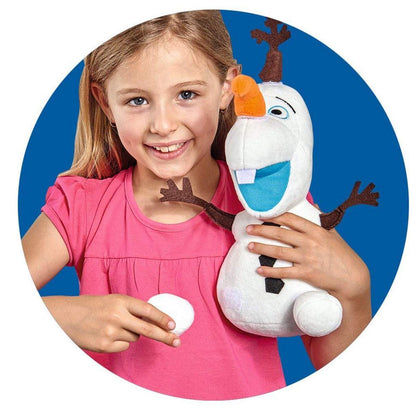 Simba Disney Frozen 2 Activity Plüsch Olaf sprechend, 30 cm