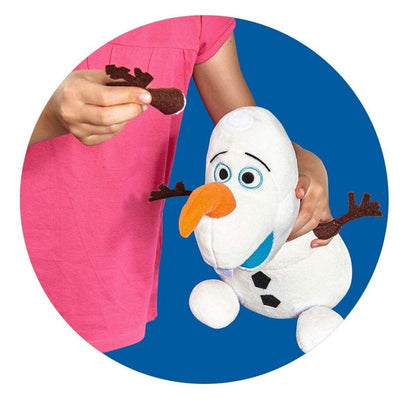 Simba Disney Frozen 2 Activity Plüsch Olaf sprechend, 30 cm