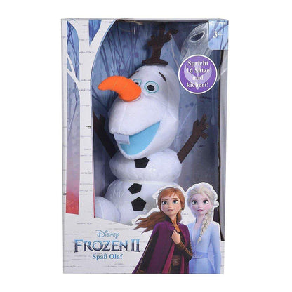 Simba Disney Frozen 2 Activity Plüsch Olaf sprechend, 30 cm