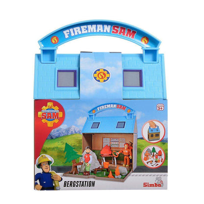 Simba Feuerwehrmann Sam Bergrettungszentrum mit 2 Figuren