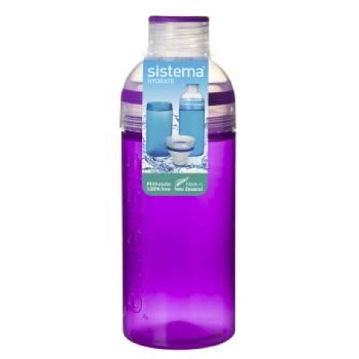 Sistema Trinkflasche Trio 580ml sortiert