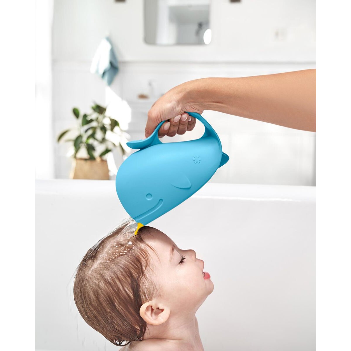 Skip Hop Haarspülbecher Moby, blau