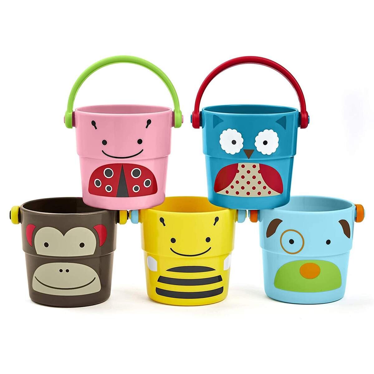 Skip Hop Zoo Bath - Stack & Pour Buckets