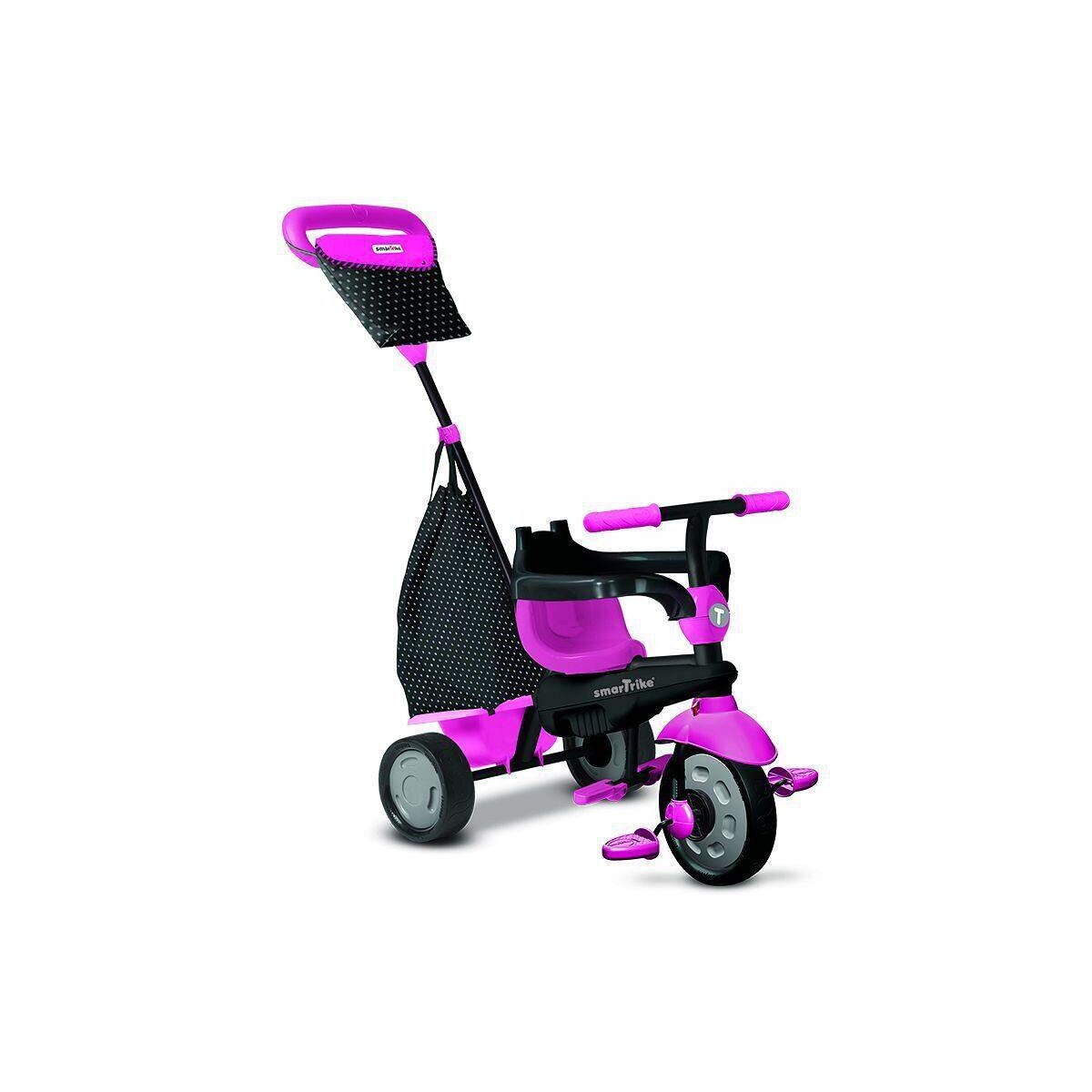 smarTrike Glow Touch Steering 4 in 1 Dreirad pink