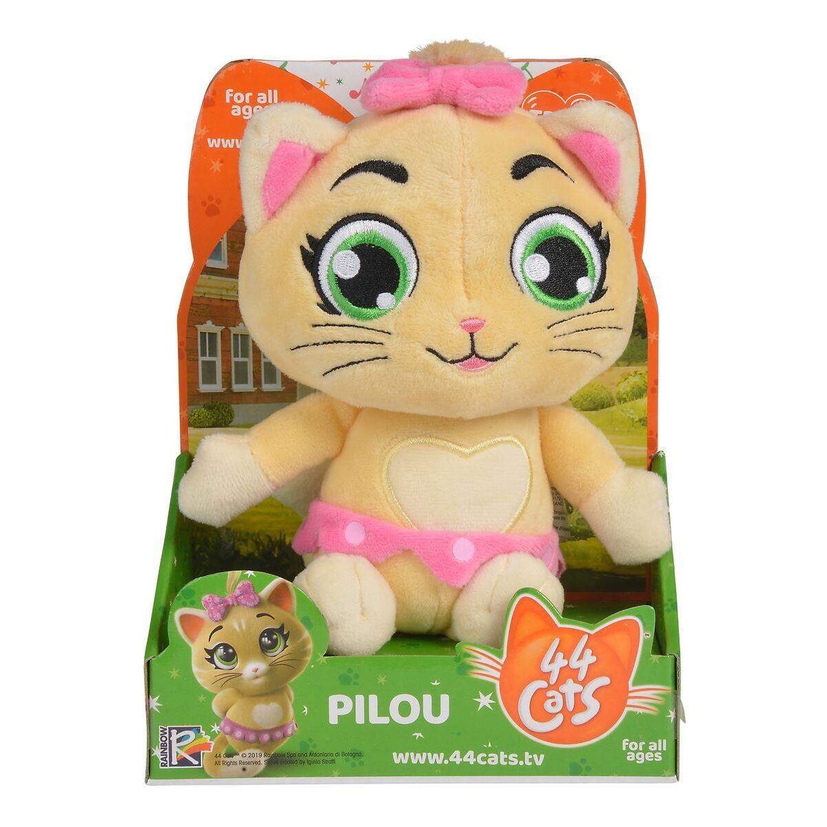 Smoby 44 CATS Plüschfigur Pilou mit Musik