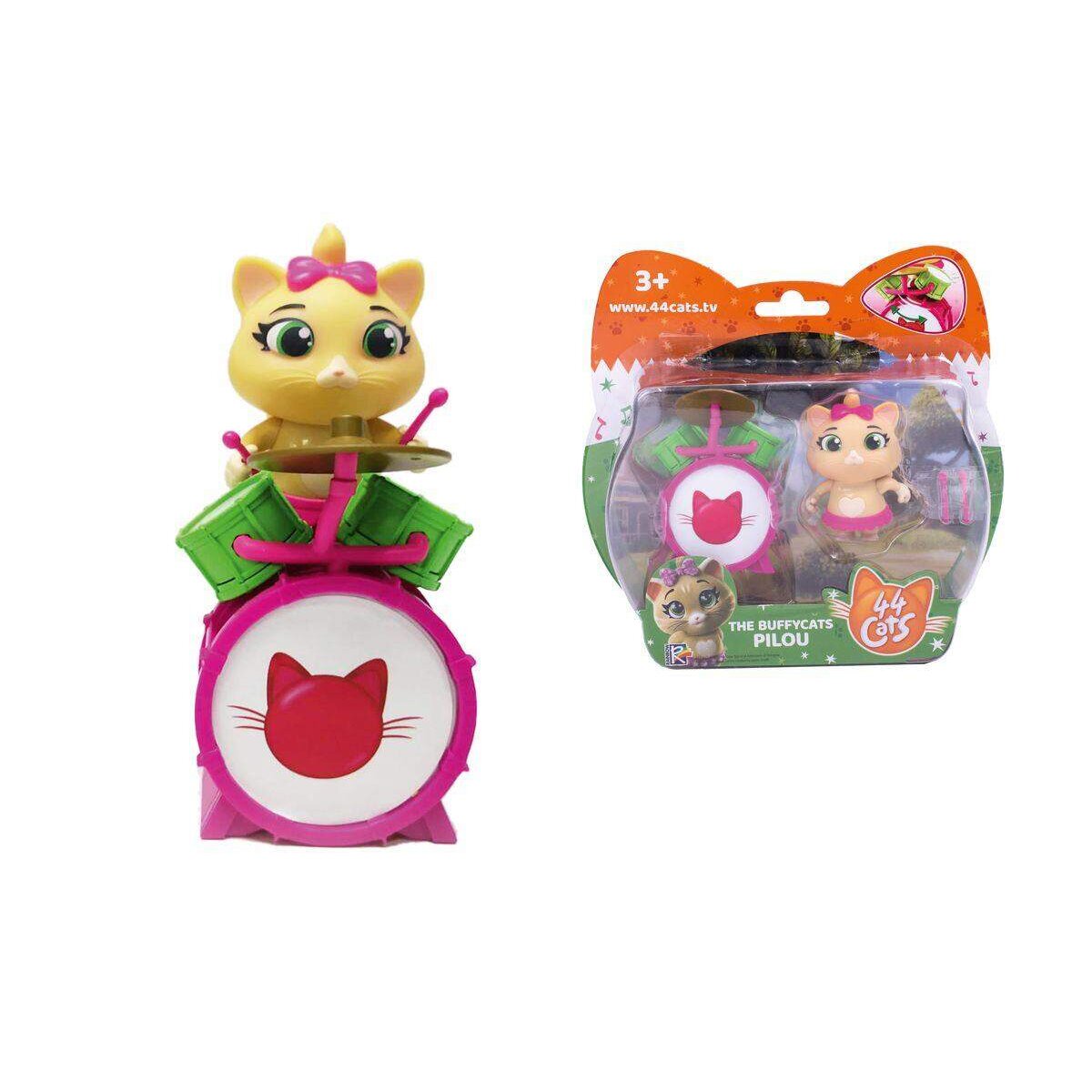 Smoby 44 CATS Spielfigur Pilou mit Schlagzeug