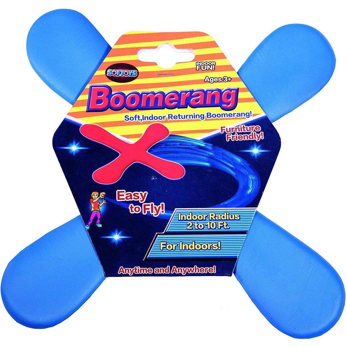 Softtoys Soft-Boomerang, 1 Stück, 4-fach sortiert
