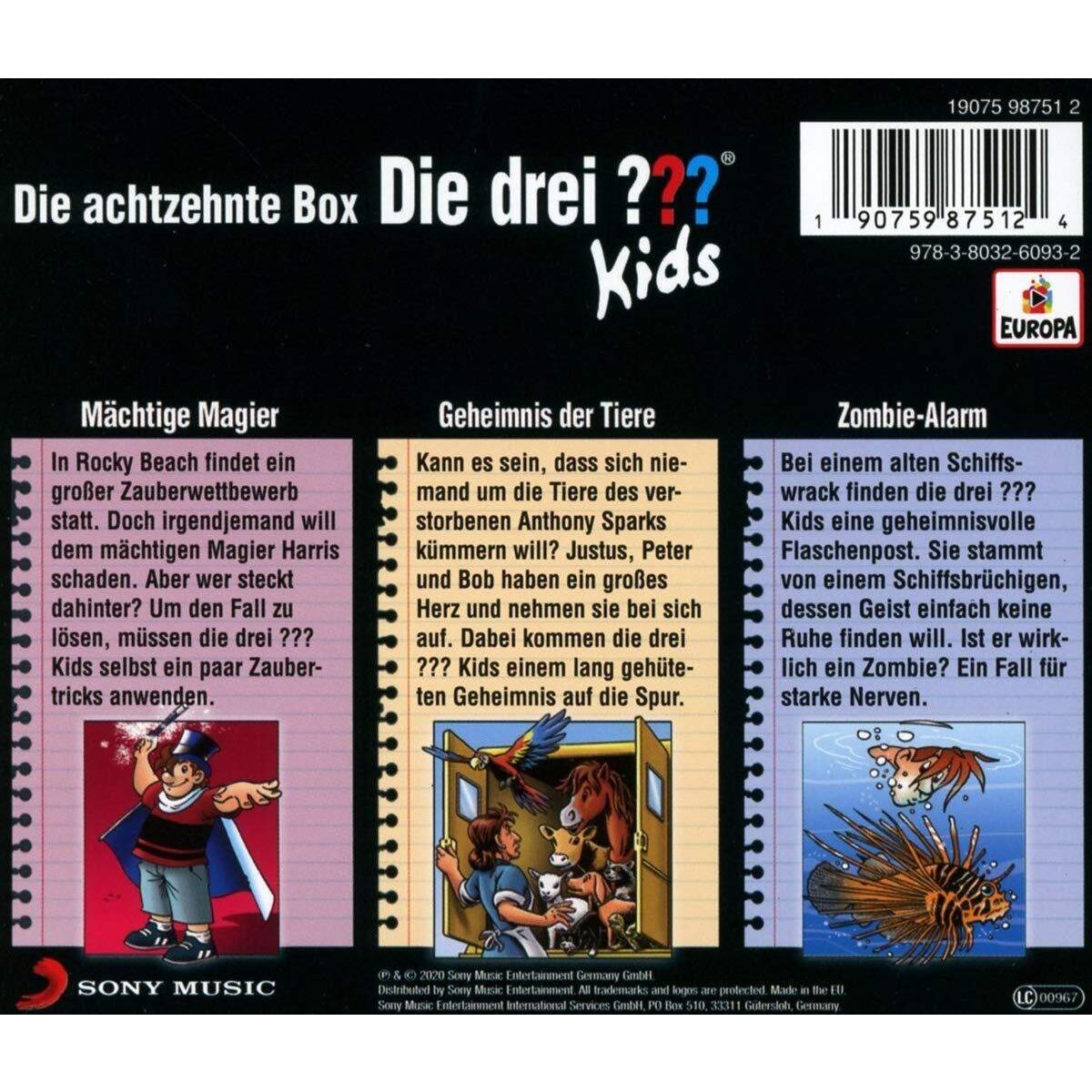 Sony Die 3 Fragezeichen Kids - Box 18