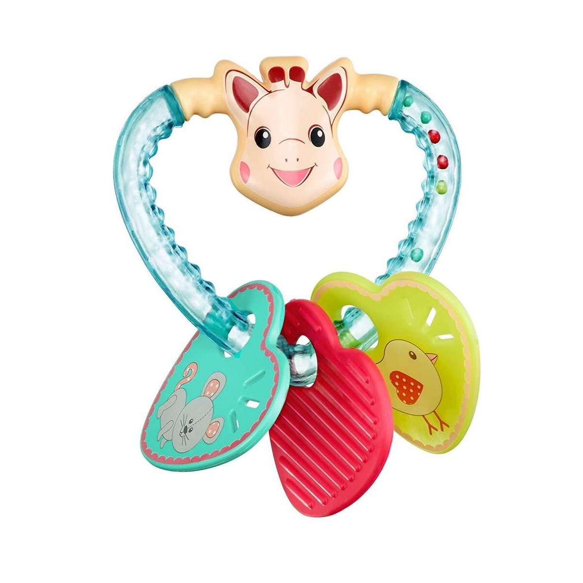 Sophia la Girafe Geschenk-Set mit Beißring und Rassel