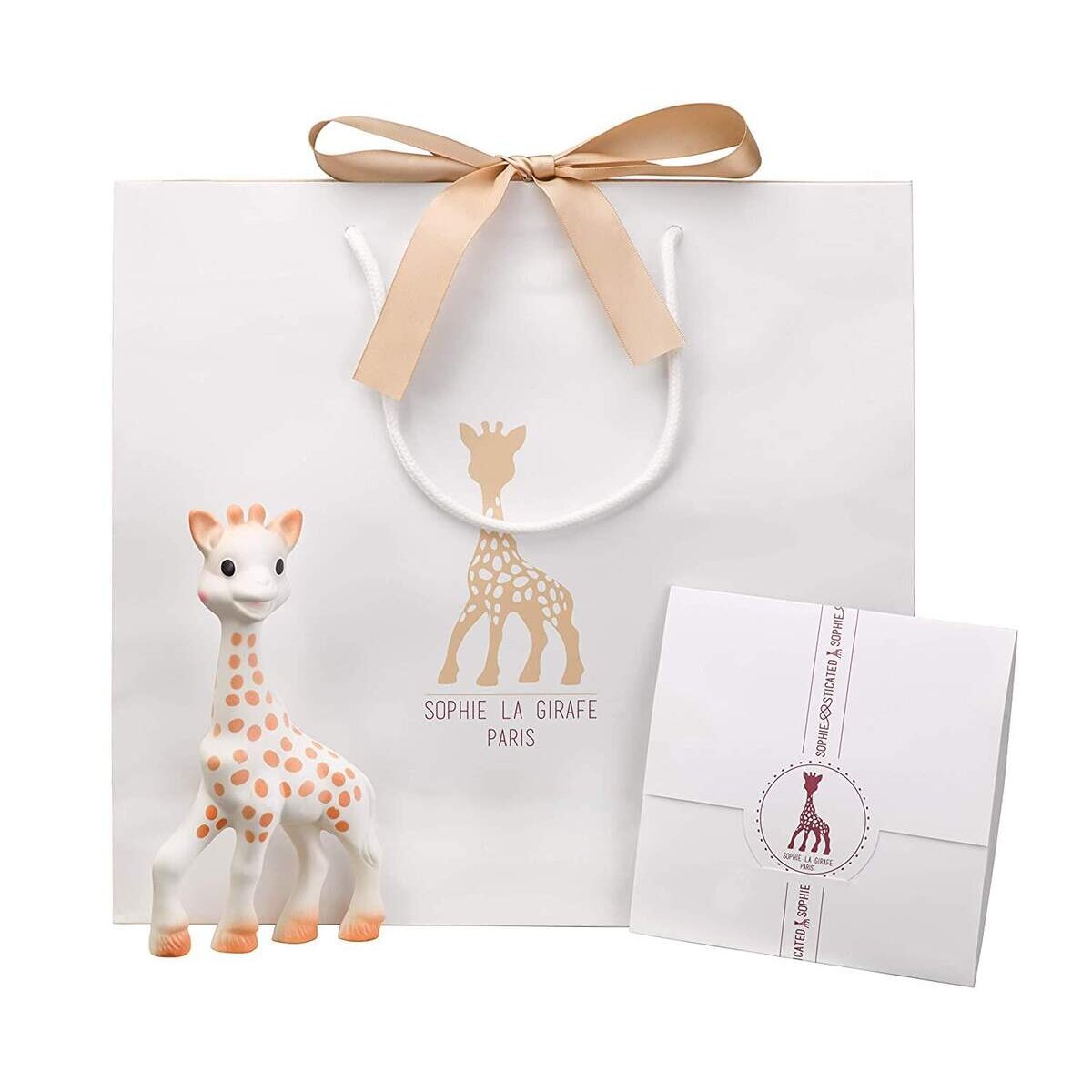Sophia la Girafe Geschenk-Set mit Beißring und Rassel