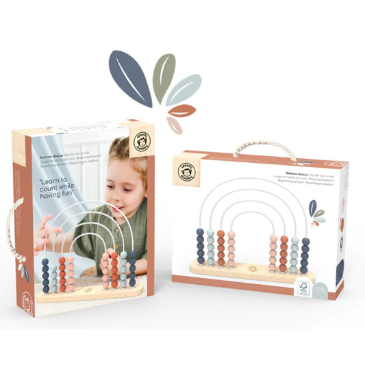 Speedy Monkey Regenbogen-Abakus 31,8x6,9x24,6cm