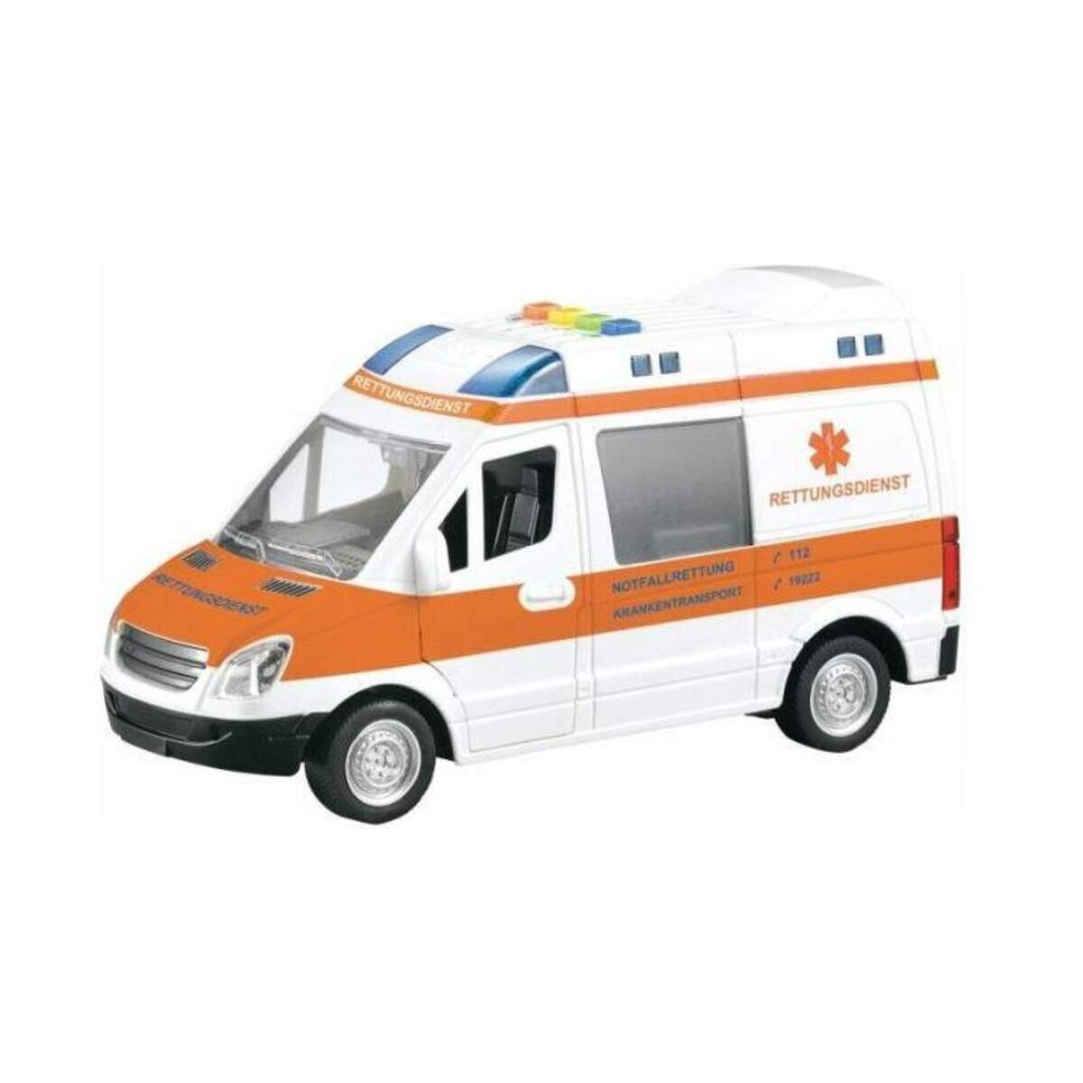 Speedzone Krankenwagen mit Licht und Sound, 1:12