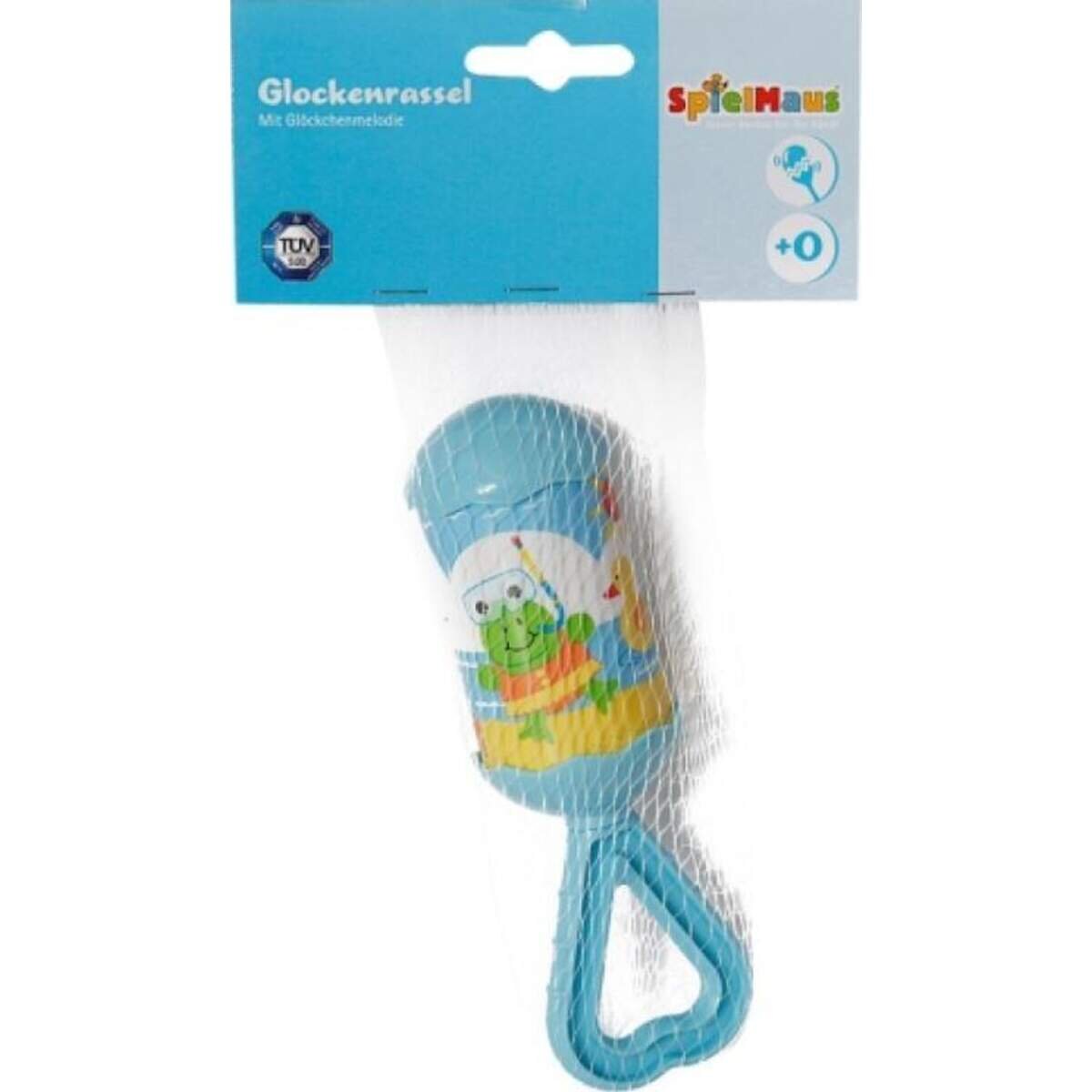 SpielMaus Baby Rassel mit Griff 1 Stück, sortiert