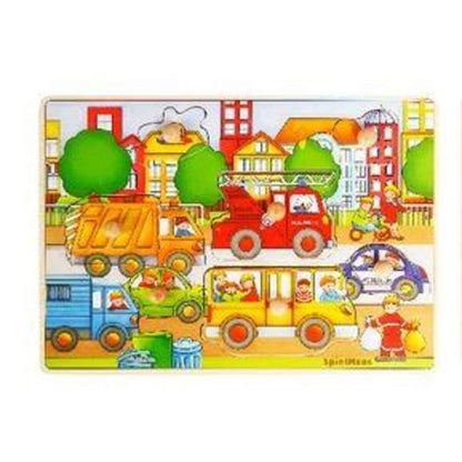 SpielMaus Einlegepuzzle 7-10 tlg. sortiert