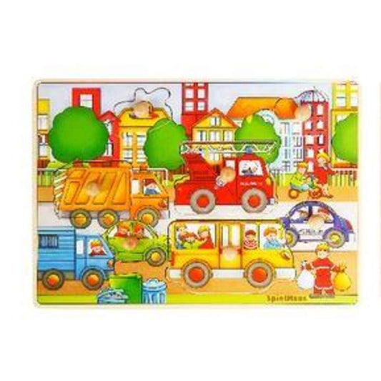 SpielMaus Einlegepuzzle 7-10 tlg. sortiert