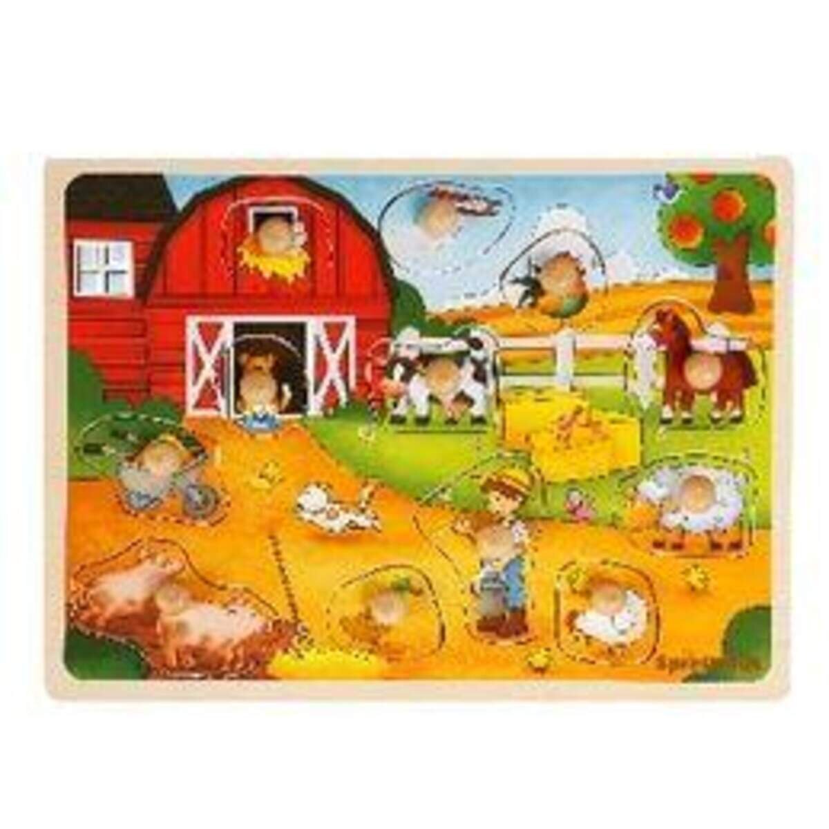 SpielMaus Einlegepuzzle 7-10 tlg. sortiert