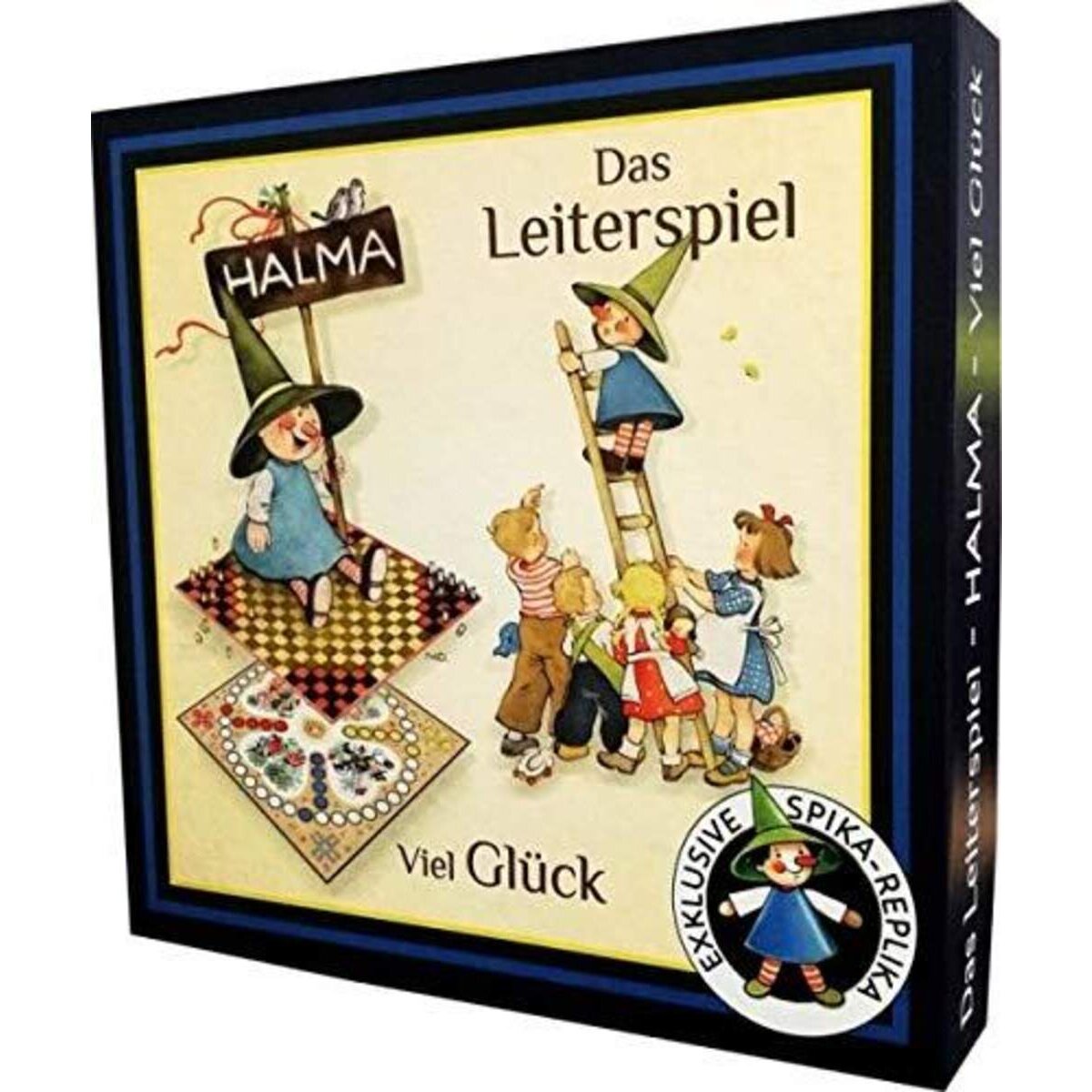 Spika Halma, Das Leiterspiel