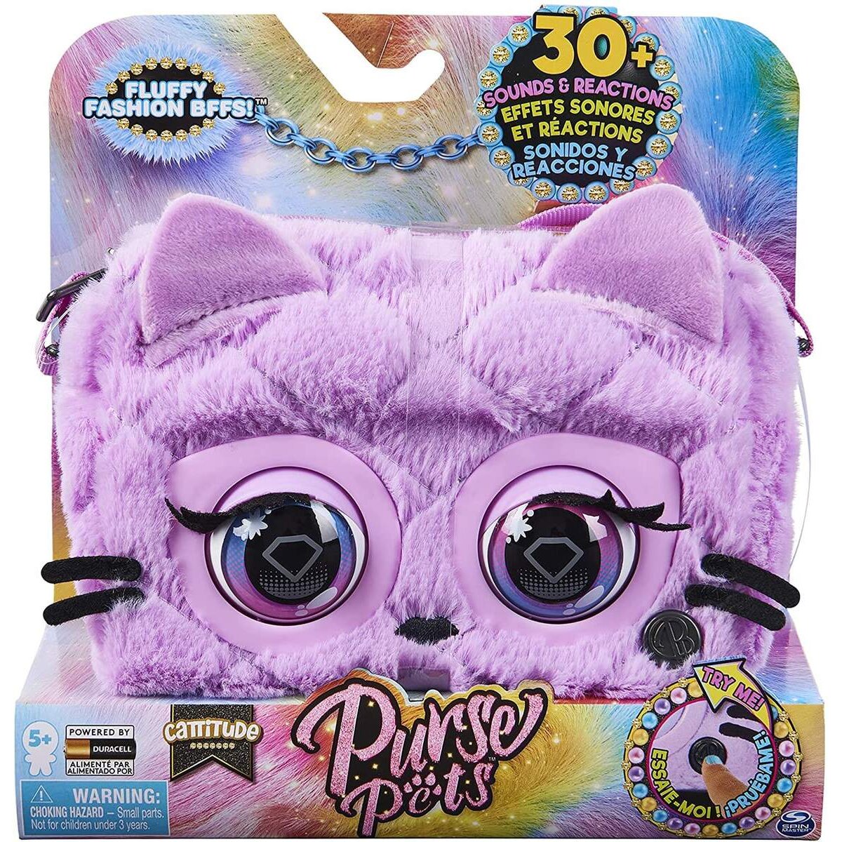 Spin Master  Purse Pets - Flauschi Katze