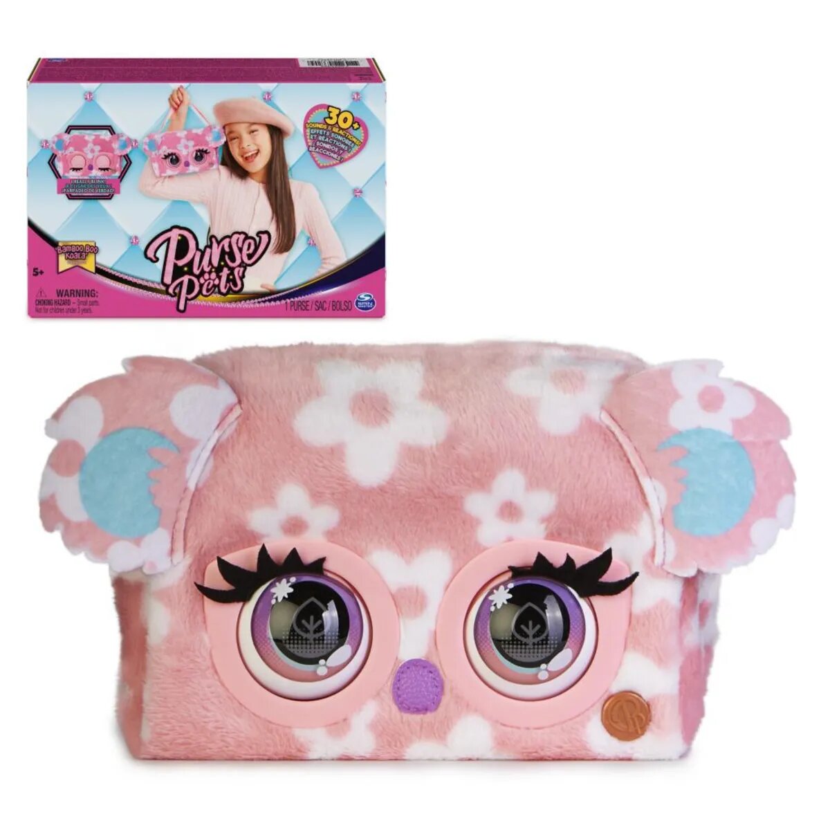 Spin Master 6064119 Purse Pets - Print Perfect Bamboo Boo Koala