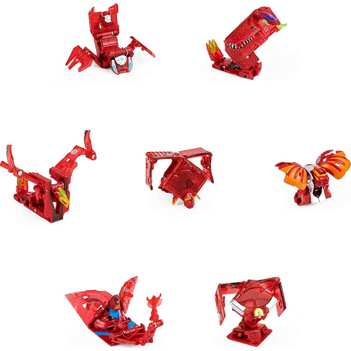 Spin Master Bakugan Geoforge Dragonoid mit 6 Geogan und 1 exklusiven Metall Dragonoid Bakugan