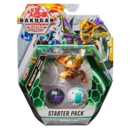 Spin Master Bakugan Starter Pack mit 3 Geogan Rising Bakugan, 1 Stück, 3-fach sortiert